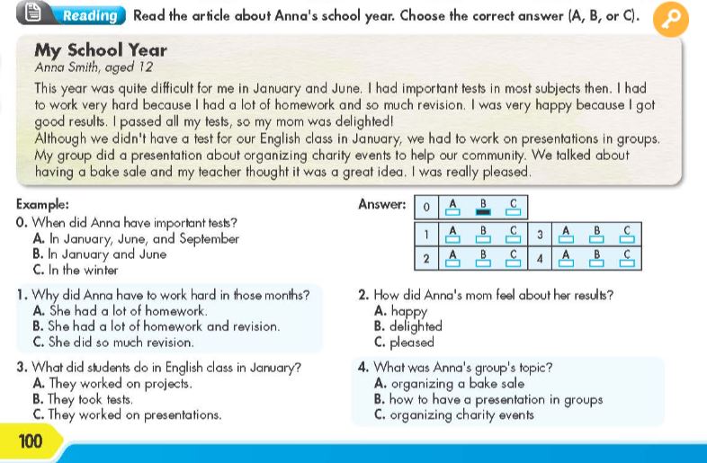 Tiếng Anh 7 Smart World Unit 6 Review