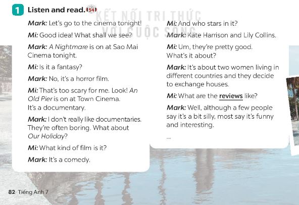 Unit 8 lớp 7 Getting Started sách Global Success