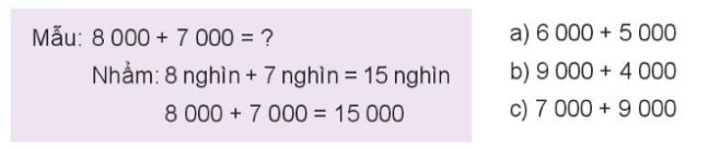Toán lớp 3 Bài 63: Phép cộng trong phạm vi 100000