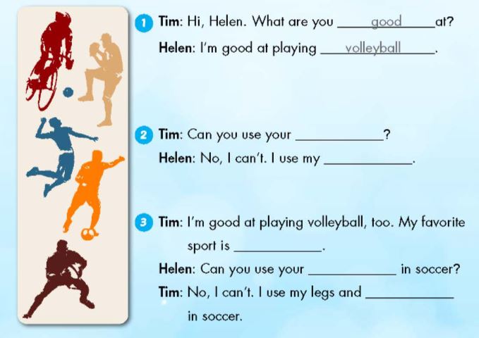 Sách bài tập Tiếng Anh 3 Smart Start Unit 5 P.E.