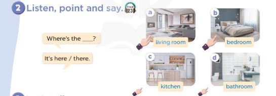 Tiếng Anh lớp 3 Global Success Unit 13 Lesson 1