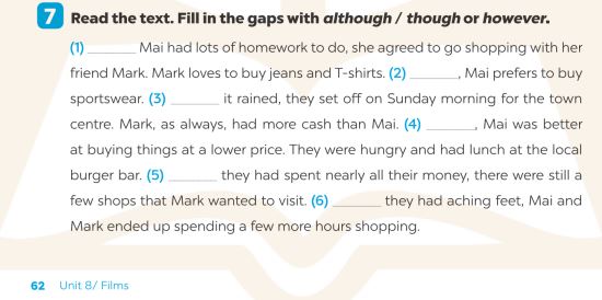 Giải SBT Tiếng Anh 7 Global Success Unit 8 Vocabulary & Grammar