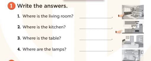 Sách bài tập Tiếng Anh 3 Unit 13 My house