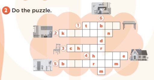 Sách bài tập Tiếng Anh 3 Unit 13 My house