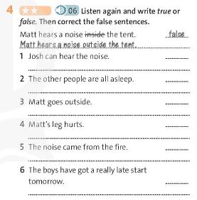 Tiếng Anh 7 Friends Plus Workbook Unit 6 Vocabulary and Listening