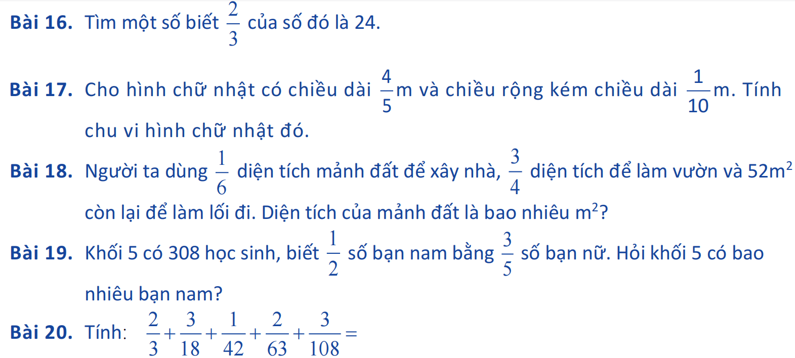 Đề thi thử vào lớp 6