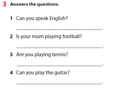 Tiếng Anh 3 Wonderful World Review 4 Part 2