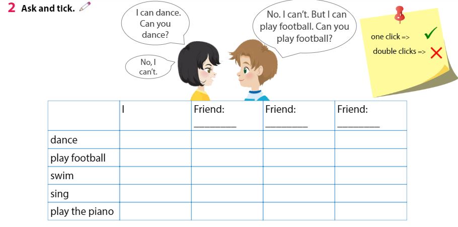 Tiếng Anh 3 Wonderful World Review 4 Part 4