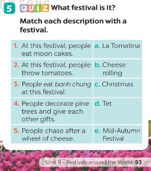 Unit 9 lớp 7 Getting Started sách Global Success