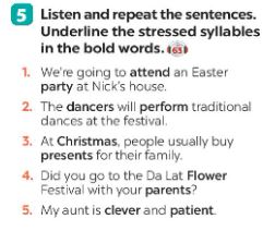 Unit 9 lớp 7 A Closer Look 1 sách Global Success