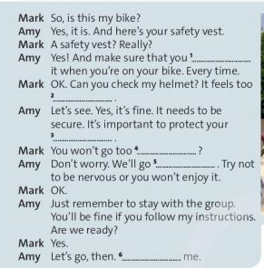 Tiếng Anh 7 Friends Plus Unit 6 Speaking