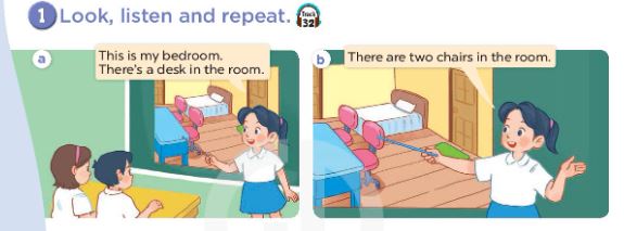 Tiếng Anh lớp 3 Global Success Unit 14 Lesson 1