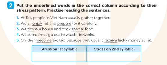 Giải SBT Tiếng Anh lớp 7 Global Success Unit 9 Pronunciation