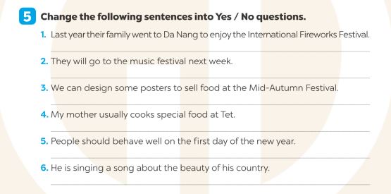 Giải SBT Tiếng Anh lớp 7 Global Success Unit 9 Vocabulary & Grammar