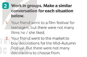 Unit 9 lớp 7 Communication sách Global Success