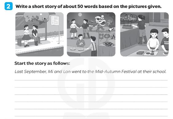 Giải SBT Tiếng Anh 7 Global Success Unit 9 Writing