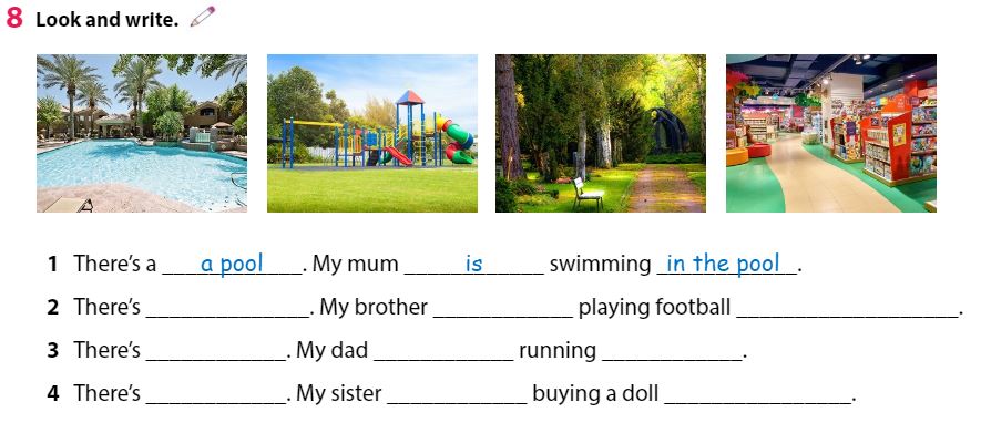 Tiếng Anh 3 Wonderful World Unit 8 Lesson 2