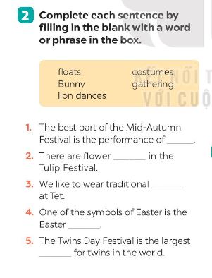 Unit 9 lớp 7 Looking back sách Global Success