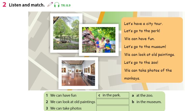Tiếng Anh 3 Wonderful World Unit 8 Lesson 3