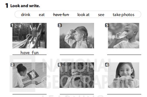 Sách bài tập Tiếng Anh 3 Wonderful World Unit 8 Lesson 3