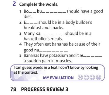 Tiếng Anh 7 Friends Plus Progress Review 3 trang 78