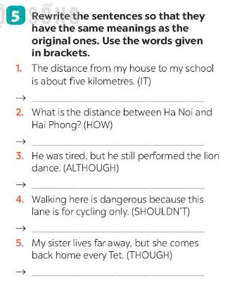 Review 3 lớp 7 Language sách Global Success