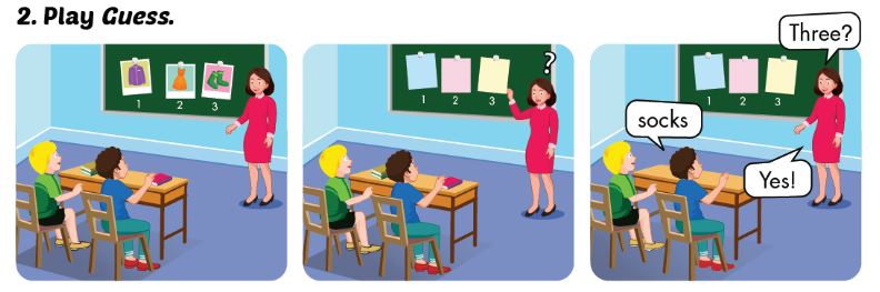 Sách Smart Start 3 Unit 6 Lesson 1