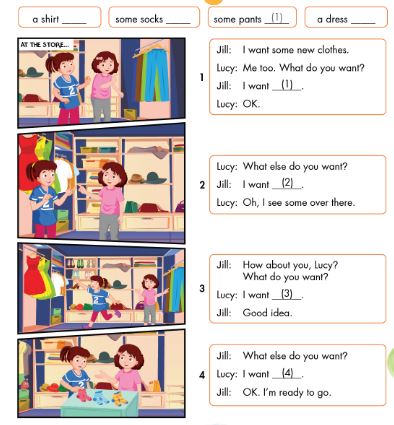 Sách Smart Start 3 Unit 6 Lesson 1