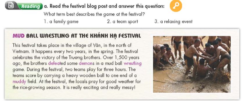 Tiếng Anh 7 Smart World Unit 8 Lesson 3