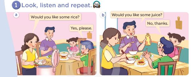 Tiếng Anh lớp 3 Global Success Unit 15 Lesson 1