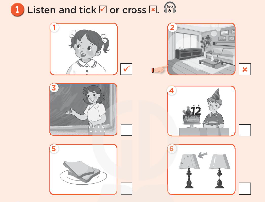 Sách bài tập Tiếng Anh lớp 3 Self-check 3