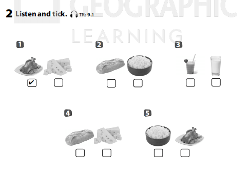 Sách bài tập Tiếng Anh 3 Wonderful World Unit 9 Lesson 2