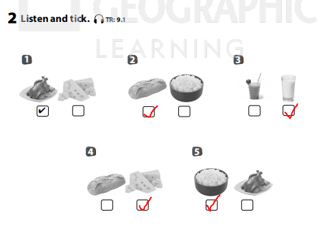 Sách bài tập Tiếng Anh 3 Wonderful World Unit 9 Lesson 2