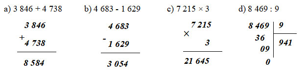Đáp án Đề thi giữa học kì 2 môn Toán lớp 3 Kết nối tri thức năm 2022 - 2023