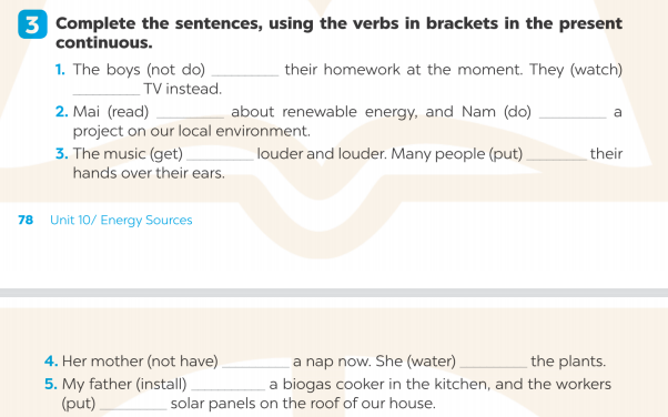 Giải SBT Tiếng Anh 7 Global Success Unit 10 Vocabulary & Grammar