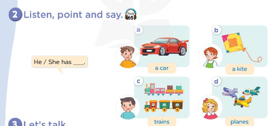 Tiếng Anh lớp 3 Global Success Unit 17 Lesson 1