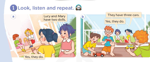 Tiếng Anh lớp 3 Global Success Unit 17 Lesson 2