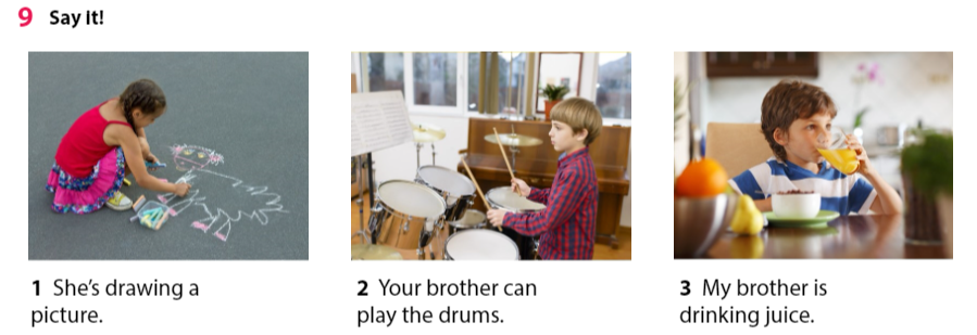 Tiếng Anh 3 Wonderful World Unit 9 Lesson 3