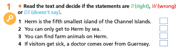 Giải sách bài tập Tiếng Anh lớp 7 Right On Reading 5f