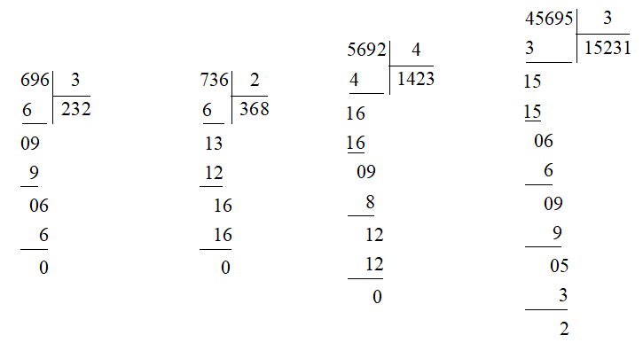 Toán lớp 3 trang 73, 74 Luyện tập