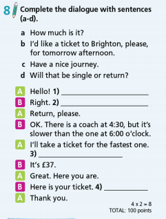 Tiếng Anh 7 Right On Unit 5 Progress Check