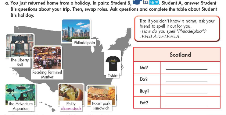 Tiếng Anh 7 Smart World Unit 9 Lesson 2