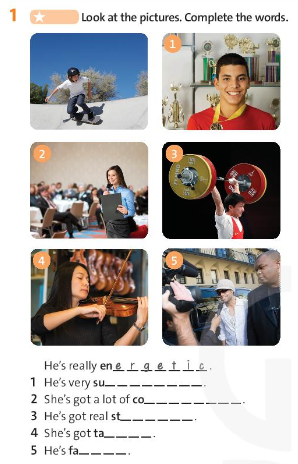 Tiếng Anh 7 Friends Plus Workbook Unit 7 Vocabulary and Listening