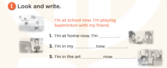 Sách bài tập Tiếng Anh 3 Unit 18 Playing and doing