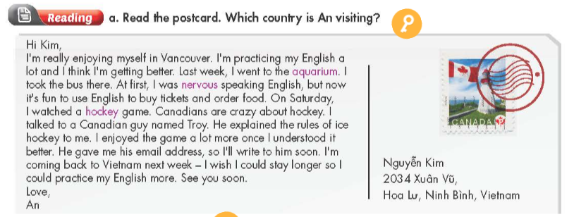 Tiếng Anh 7 Smart World Unit 9 Lesson 3