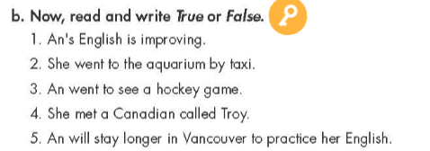 Tiếng Anh 7 Smart World Unit 9 Lesson 3