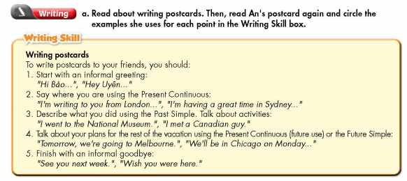 Tiếng Anh 7 Smart World Unit 9 Lesson 3