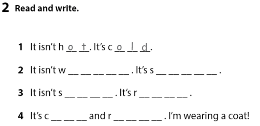 Sách bài tập Tiếng Anh 3 Wonderful World Unit 10 Lesson 2