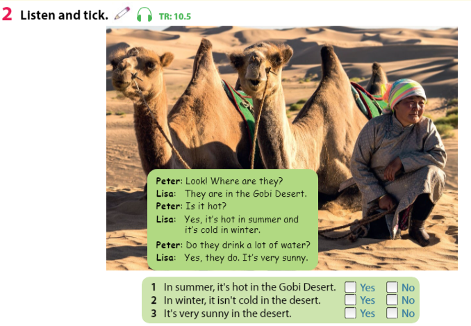 Tiếng Anh 3 Wonderful World Unit 10 Lesson 2