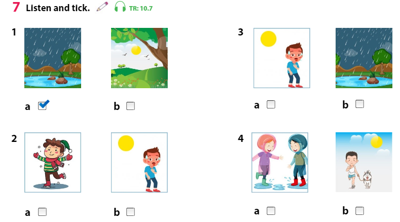 Tiếng Anh 3 Wonderful World Unit 10 Lesson 2